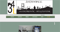 Desktop Screenshot of istanbulelektronikbilgisayar.com